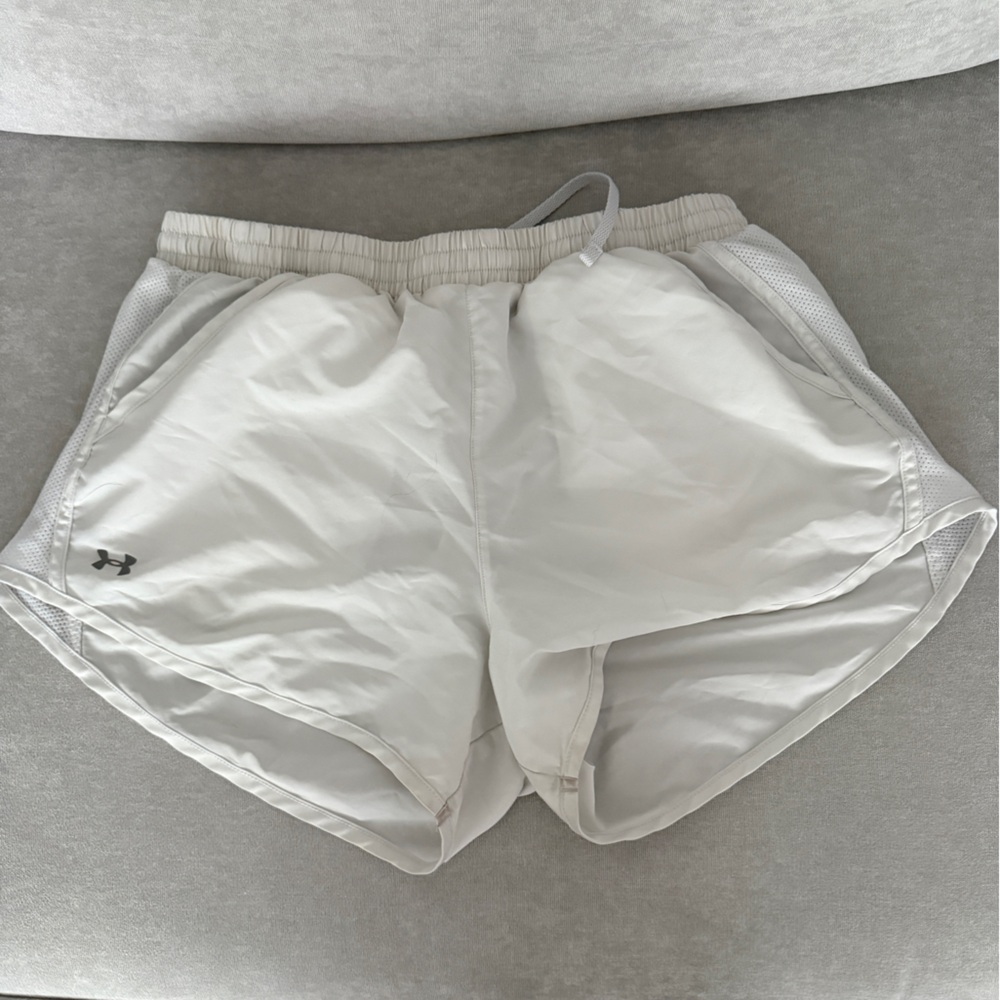 Under Armour Women's Athletic Shorts - White